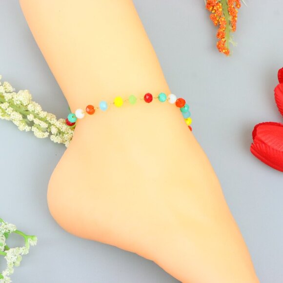 Handmade Anklet – A Stylish Choice for Women, Thoughtful Gift Idea, EVCH1172 - Picture 6 of 9